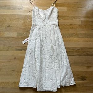 Bardot NWT white dress